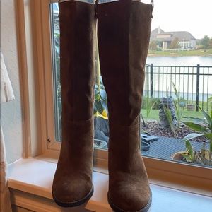 Suede Boots by Crown Vintage.